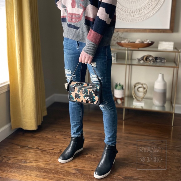 NWT Small Coach Haircalf Leather Nolita 58412 Mini Bag with Wristlet Strap - Picture 12 of 12